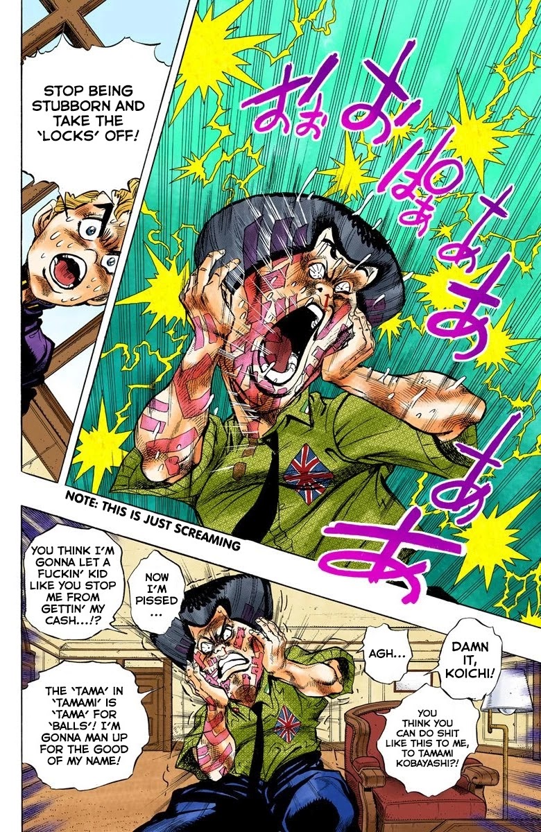 JoJo's Bizarre Adventure Part 4 - Diamond is Unbreakable (Official Colored) chapter 23 page 5