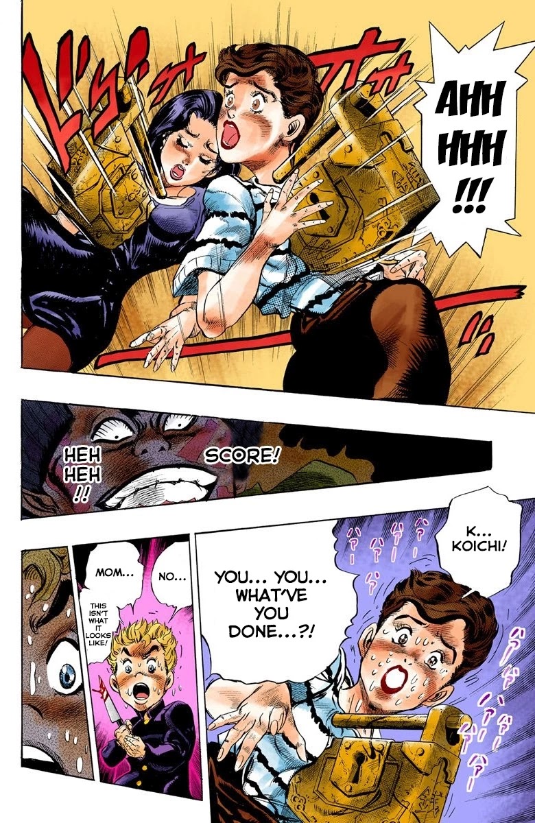 JoJo's Bizarre Adventure Part 4 - Diamond is Unbreakable (Official Colored) chapter 23 page 9