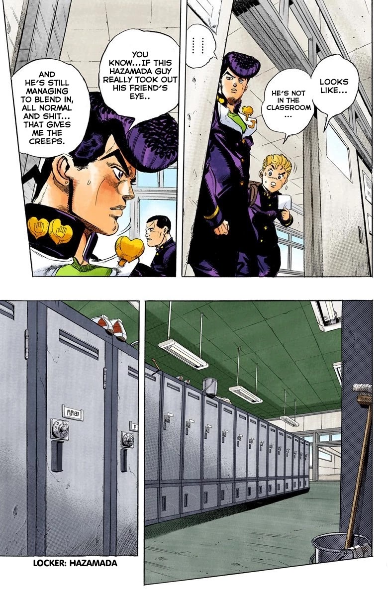 JoJo's Bizarre Adventure Part 4 - Diamond is Unbreakable (Official Colored) chapter 24 page 12