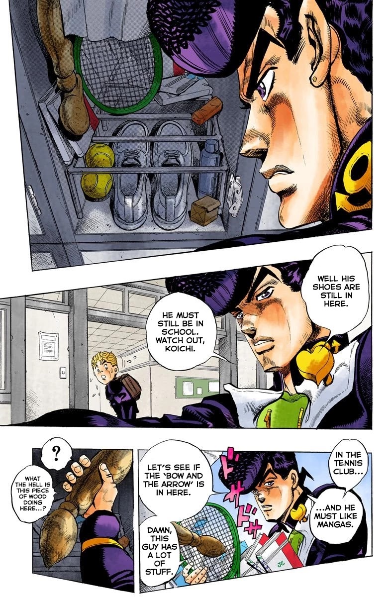 JoJo's Bizarre Adventure Part 4 - Diamond is Unbreakable (Official Colored) chapter 24 page 14