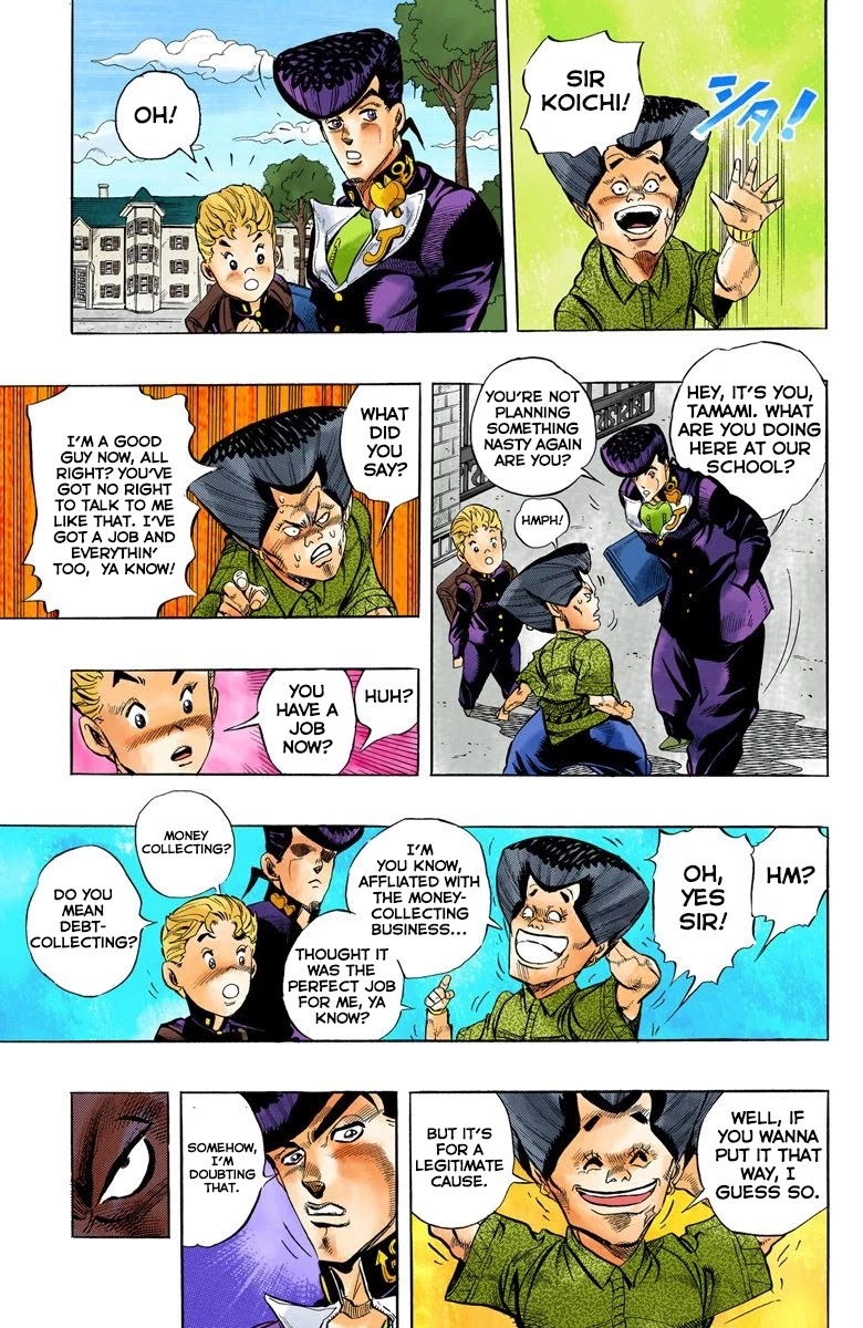 JoJo's Bizarre Adventure Part 4 - Diamond is Unbreakable (Official Colored) chapter 24 page 4