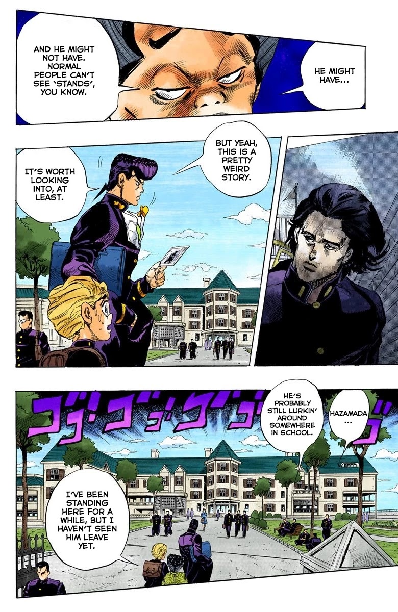 JoJo's Bizarre Adventure Part 4 - Diamond is Unbreakable (Official Colored) chapter 24 page 9