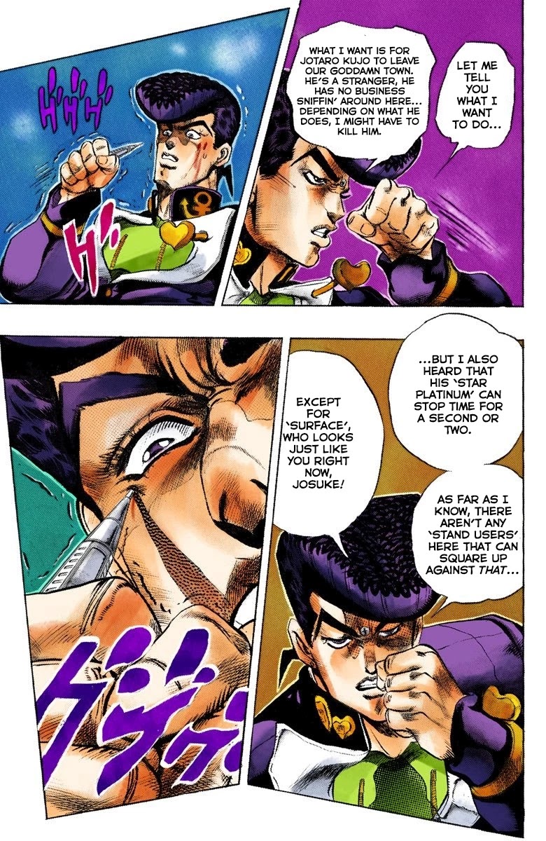 JoJo's Bizarre Adventure Part 4 - Diamond is Unbreakable (Official Colored) chapter 25 page 19