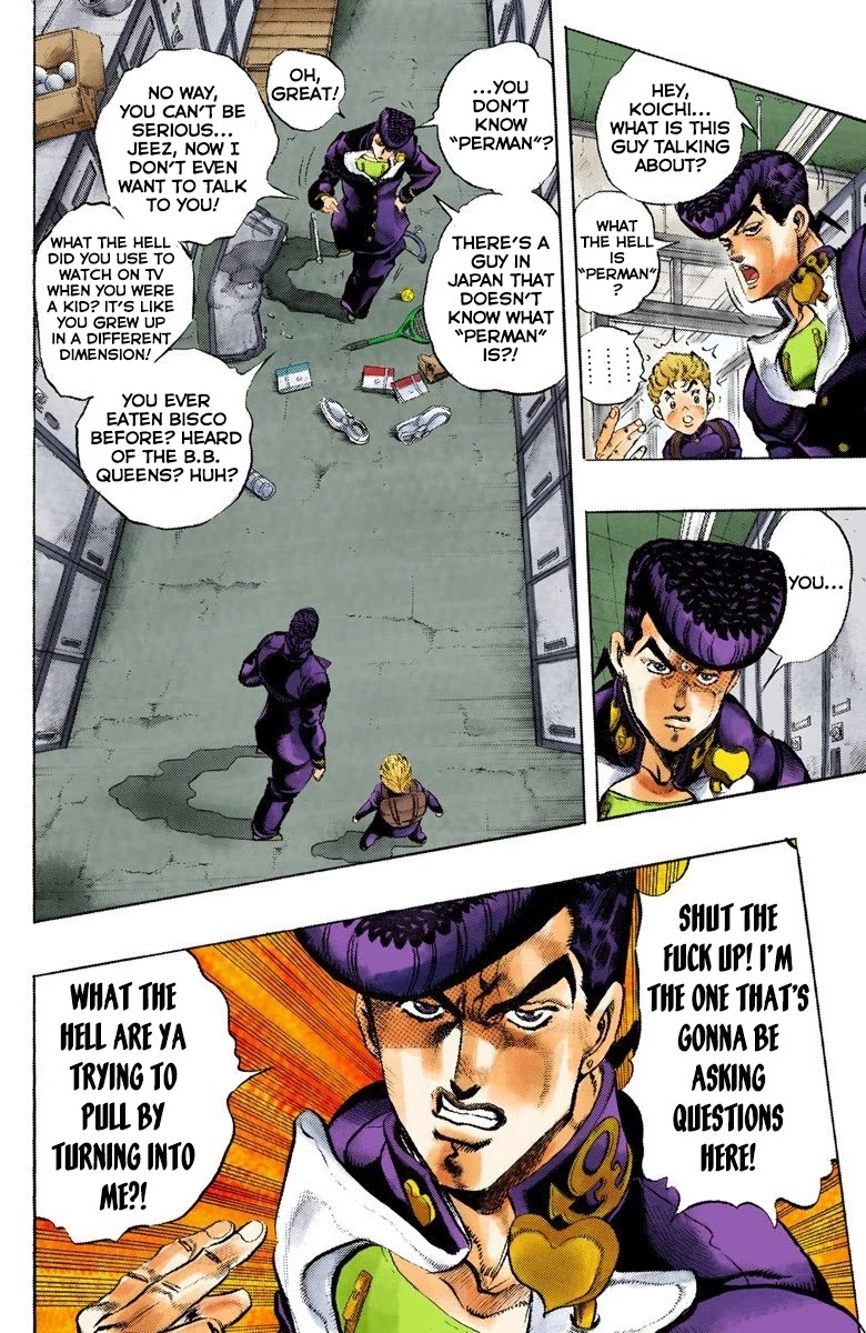 JoJo's Bizarre Adventure Part 4 - Diamond is Unbreakable (Official Colored) chapter 25 page 8