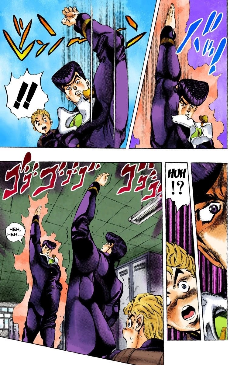 JoJo's Bizarre Adventure Part 4 - Diamond is Unbreakable (Official Colored) chapter 25 page 9