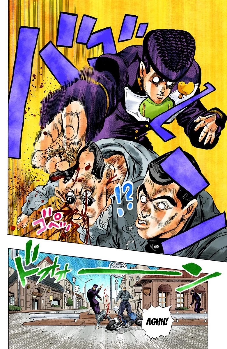 JoJo's Bizarre Adventure Part 4 - Diamond is Unbreakable (Official Colored) chapter 27 page 10