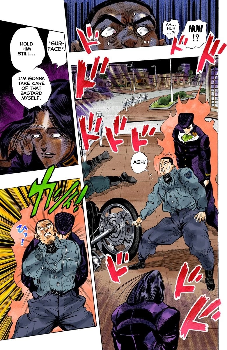 JoJo's Bizarre Adventure Part 4 - Diamond is Unbreakable (Official Colored) chapter 27 page 11