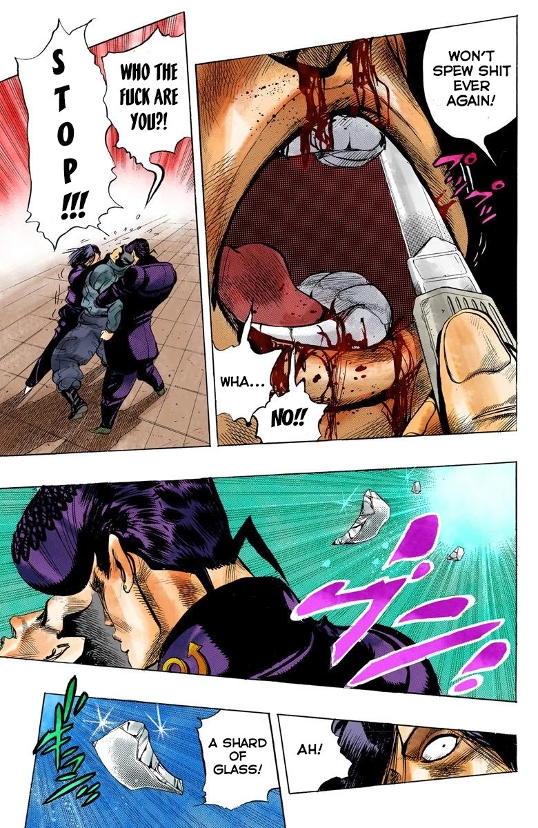 JoJo's Bizarre Adventure Part 4 - Diamond is Unbreakable (Official Colored) chapter 27 page 13