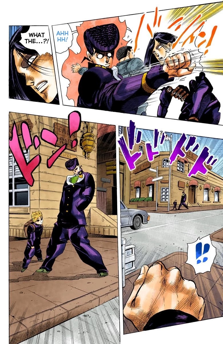 JoJo's Bizarre Adventure Part 4 - Diamond is Unbreakable (Official Colored) chapter 27 page 14