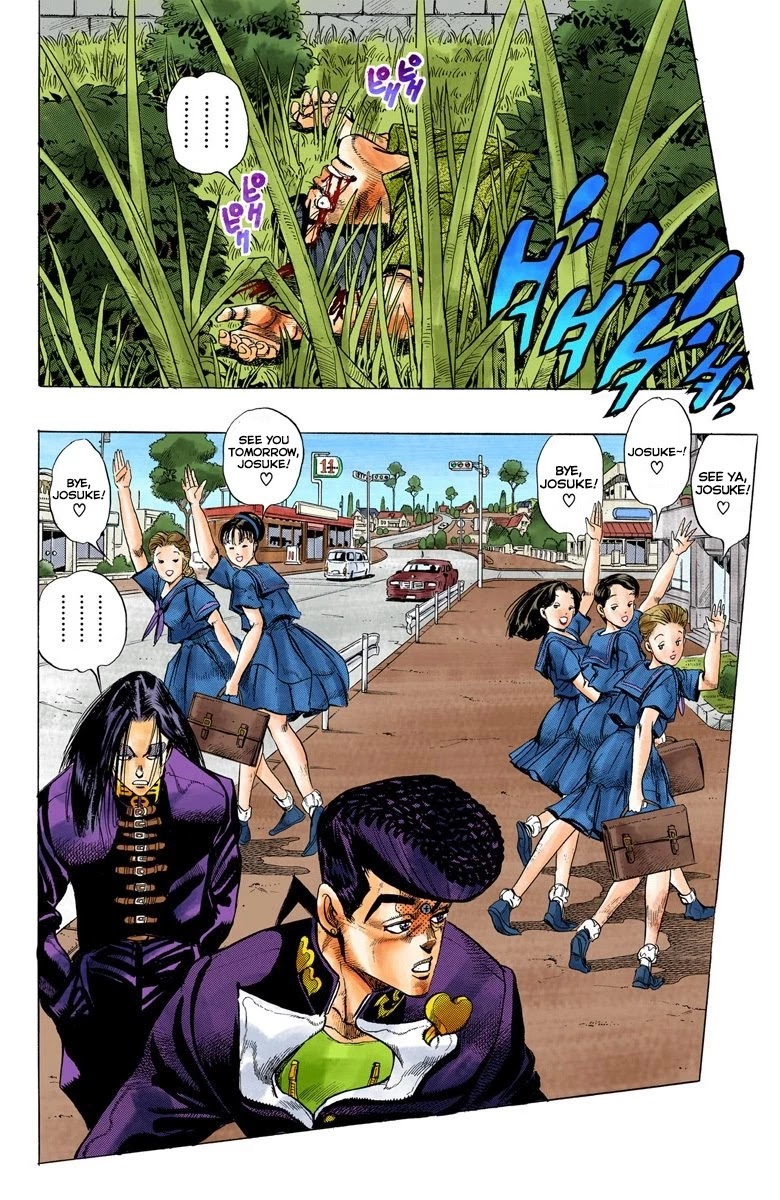 JoJo's Bizarre Adventure Part 4 - Diamond is Unbreakable (Official Colored) chapter 27 page 4