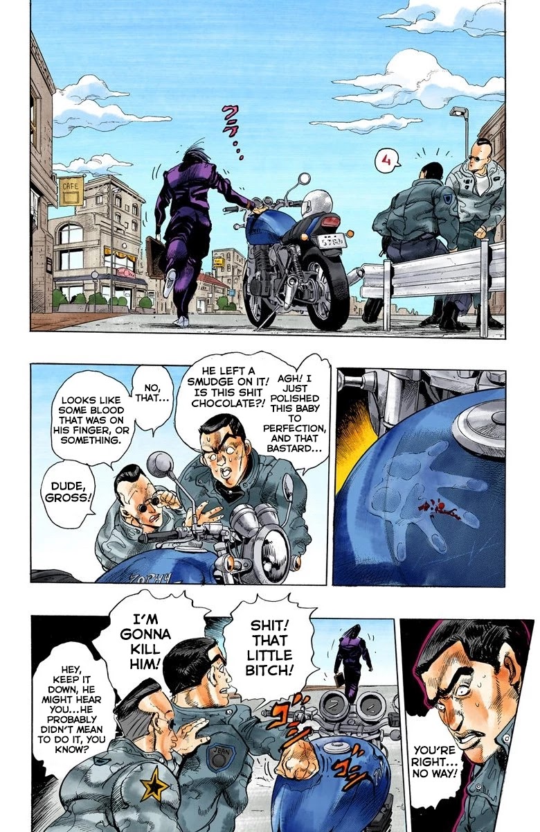 JoJo's Bizarre Adventure Part 4 - Diamond is Unbreakable (Official Colored) chapter 27 page 8