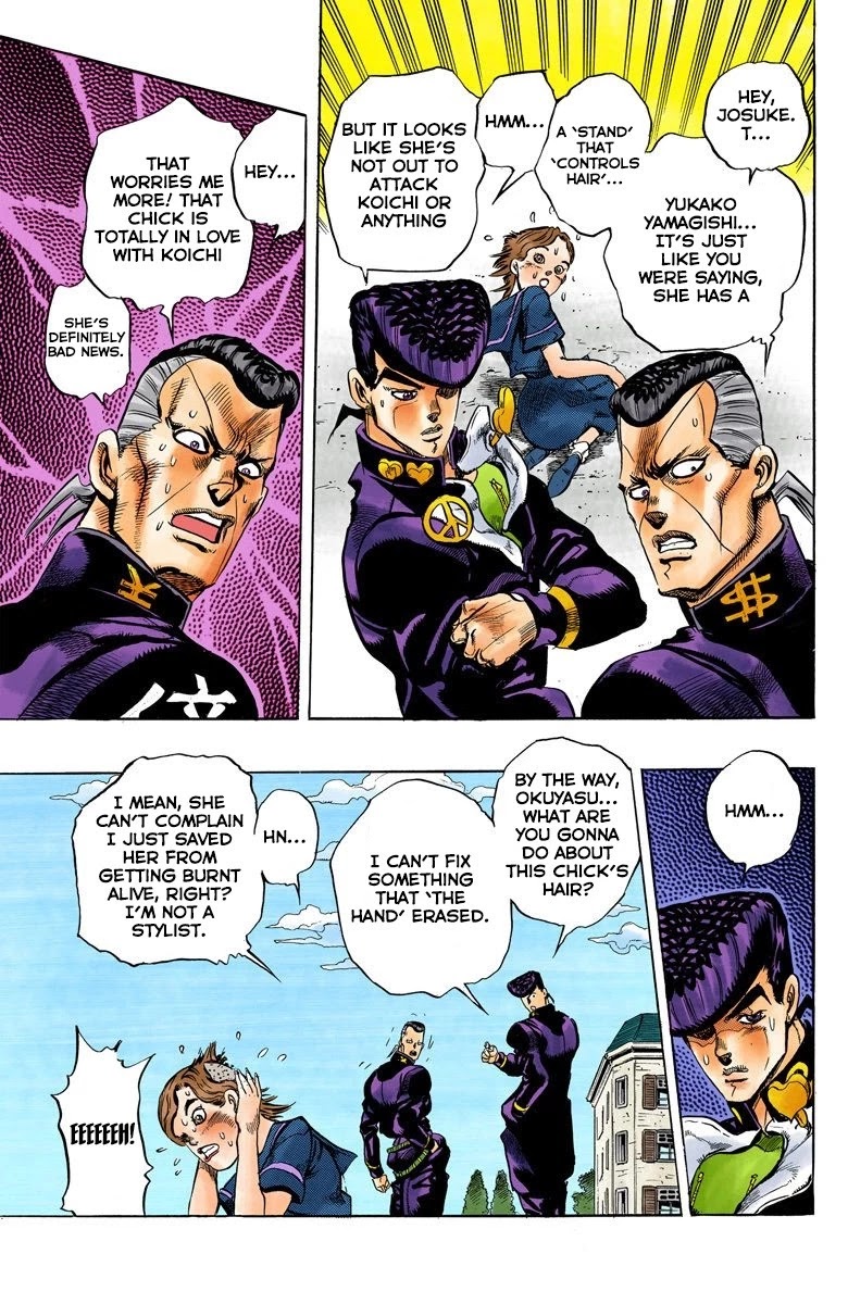 JoJo's Bizarre Adventure Part 4 - Diamond is Unbreakable (Official Colored) chapter 30 page 22