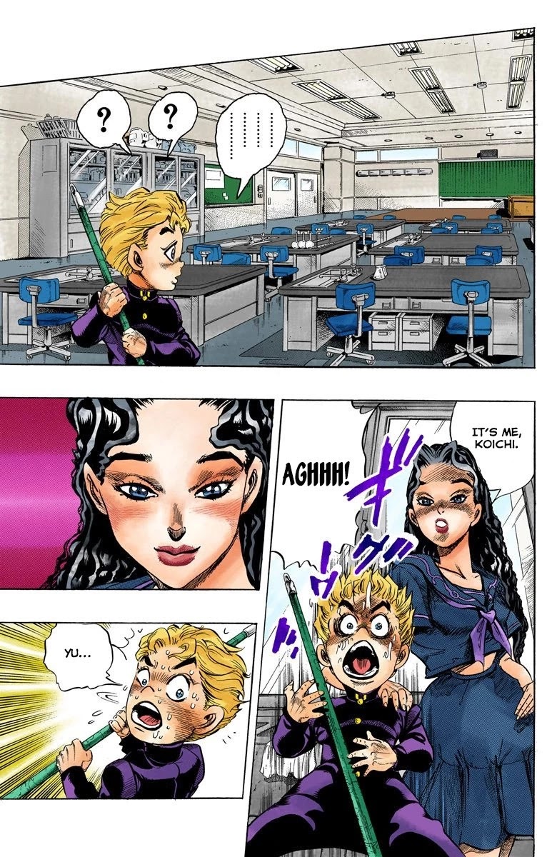 JoJo's Bizarre Adventure Part 4 - Diamond is Unbreakable (Official Colored) chapter 30 page 4