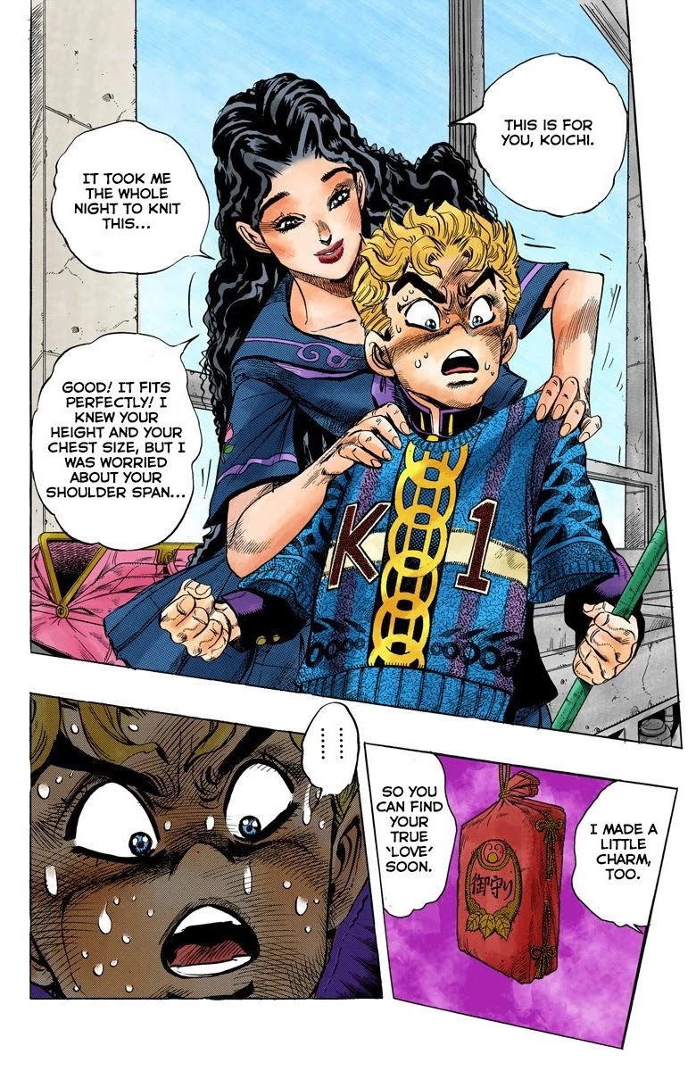 JoJo's Bizarre Adventure Part 4 - Diamond is Unbreakable (Official Colored) chapter 30 page 7