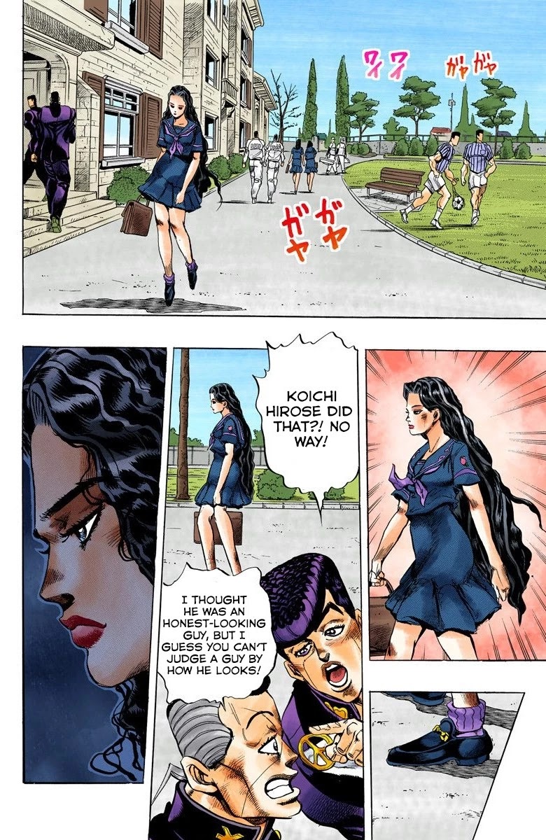 JoJo's Bizarre Adventure Part 4 - Diamond is Unbreakable (Official Colored) chapter 31 page 10