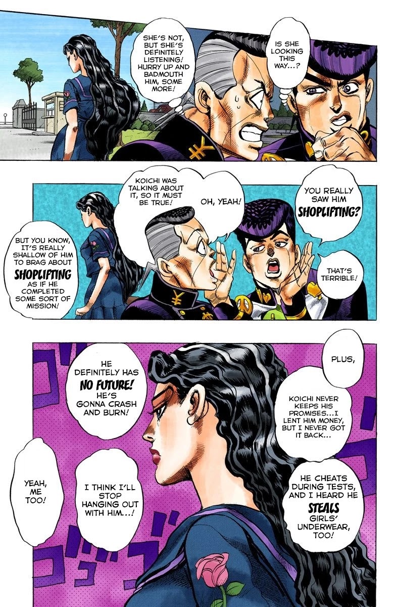 JoJo's Bizarre Adventure Part 4 - Diamond is Unbreakable (Official Colored) chapter 31 page 11