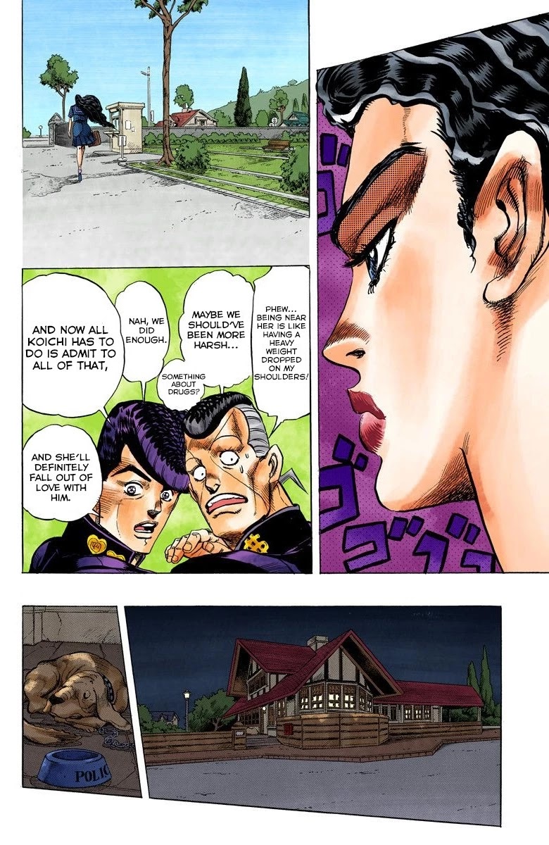 JoJo's Bizarre Adventure Part 4 - Diamond is Unbreakable (Official Colored) chapter 31 page 12