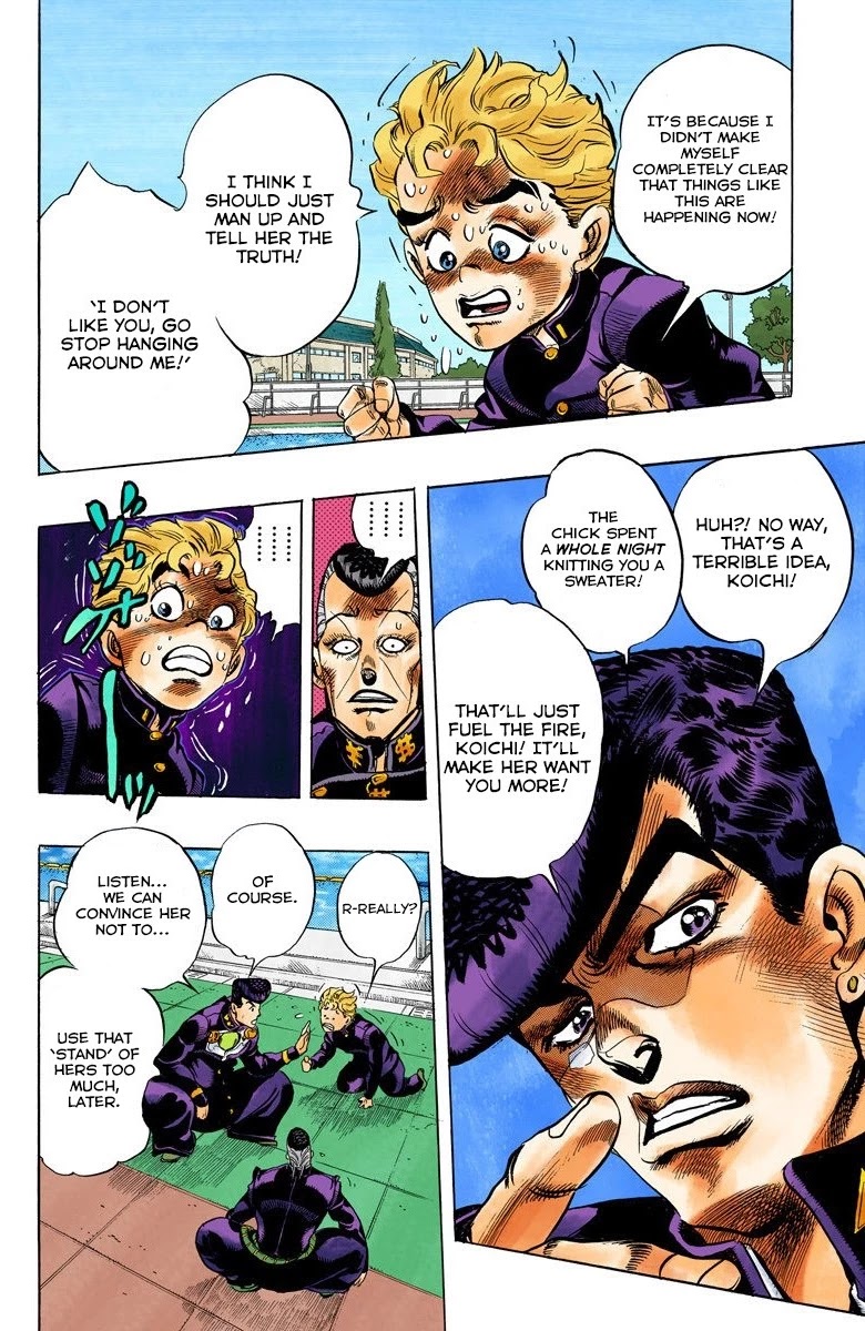 JoJo's Bizarre Adventure Part 4 - Diamond is Unbreakable (Official Colored) chapter 31 page 4