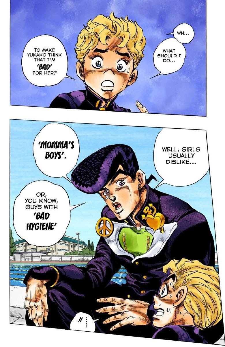 JoJo's Bizarre Adventure Part 4 - Diamond is Unbreakable (Official Colored) chapter 31 page 6