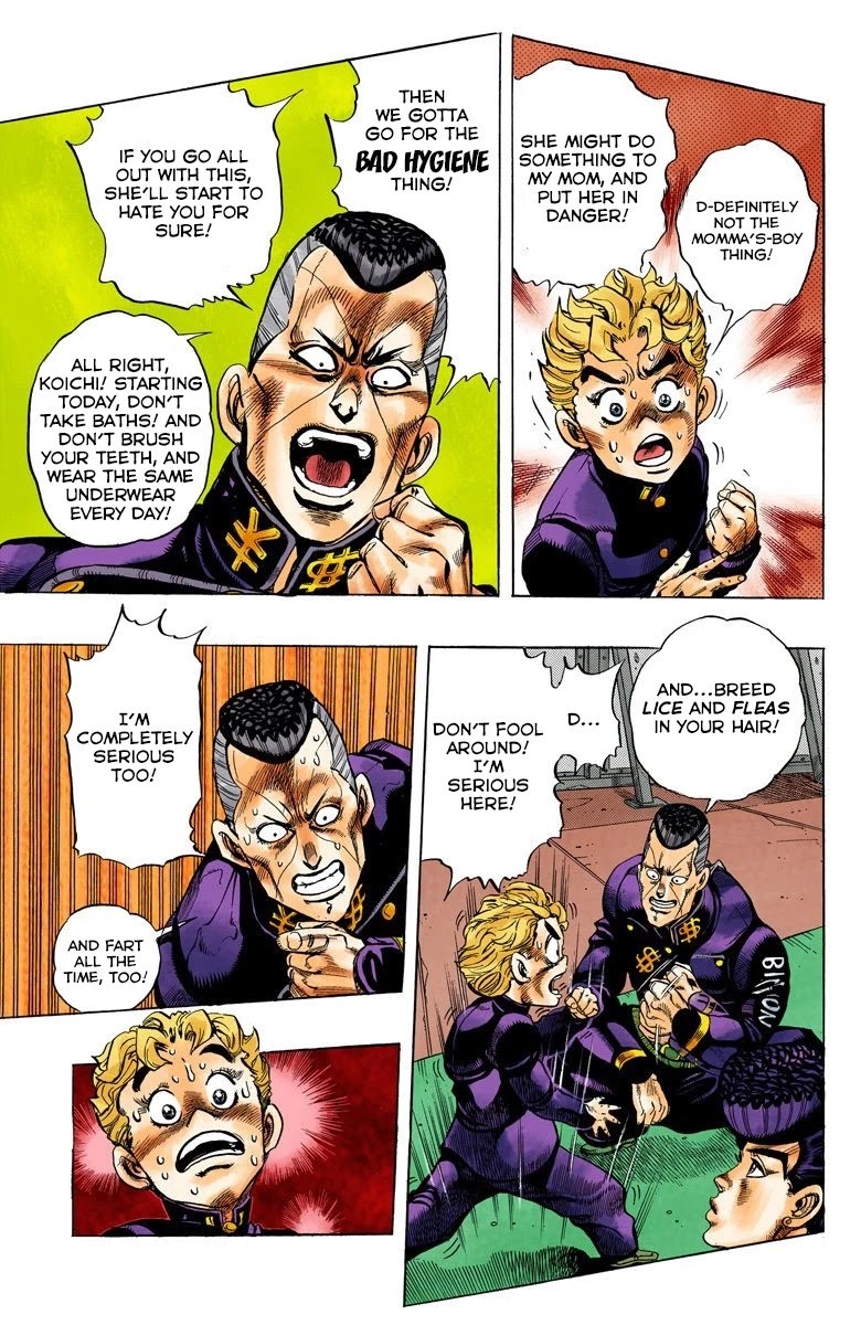 JoJo's Bizarre Adventure Part 4 - Diamond is Unbreakable (Official Colored) chapter 31 page 7