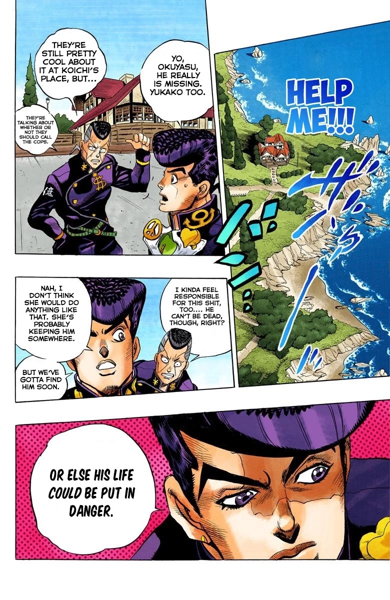 JoJo's Bizarre Adventure Part 4 - Diamond is Unbreakable (Official Colored) chapter 32 page 19