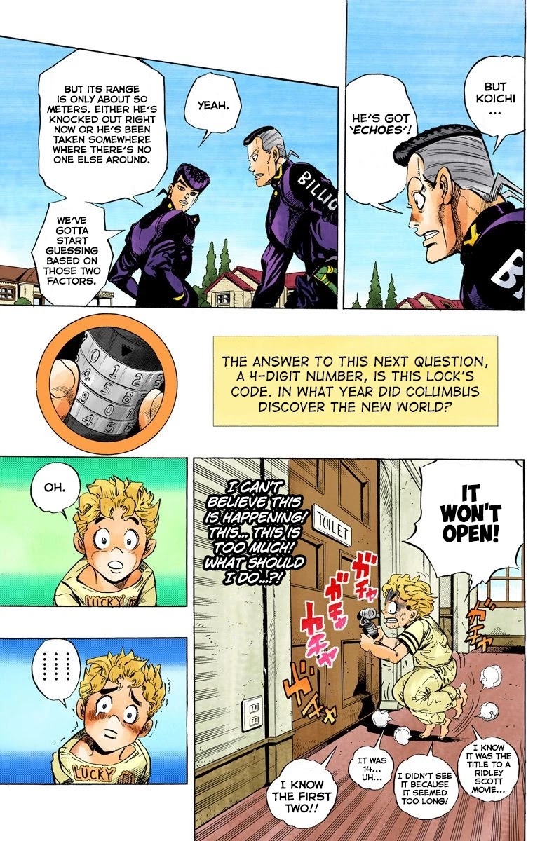 JoJo's Bizarre Adventure Part 4 - Diamond is Unbreakable (Official Colored) chapter 32 page 20