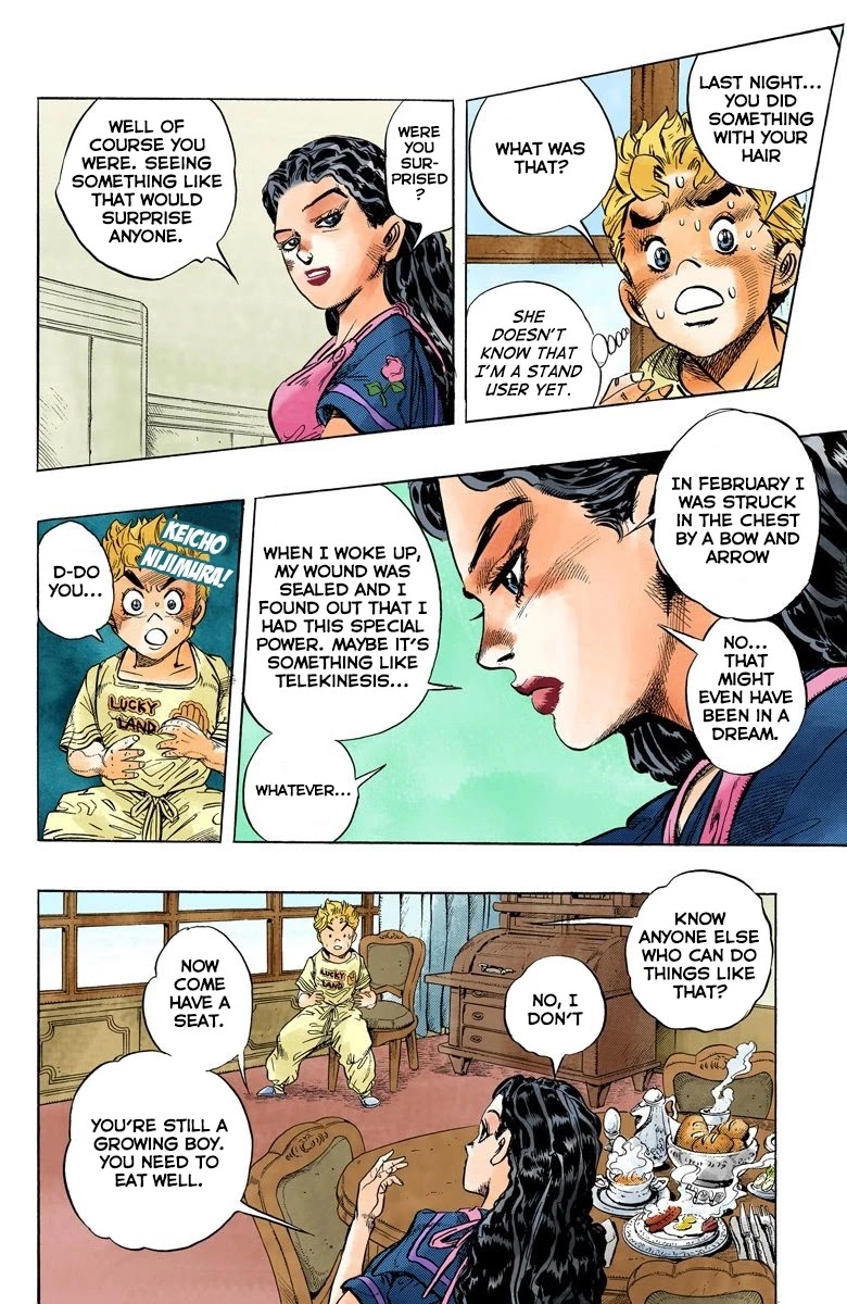 JoJo's Bizarre Adventure Part 4 - Diamond is Unbreakable (Official Colored) chapter 32 page 5