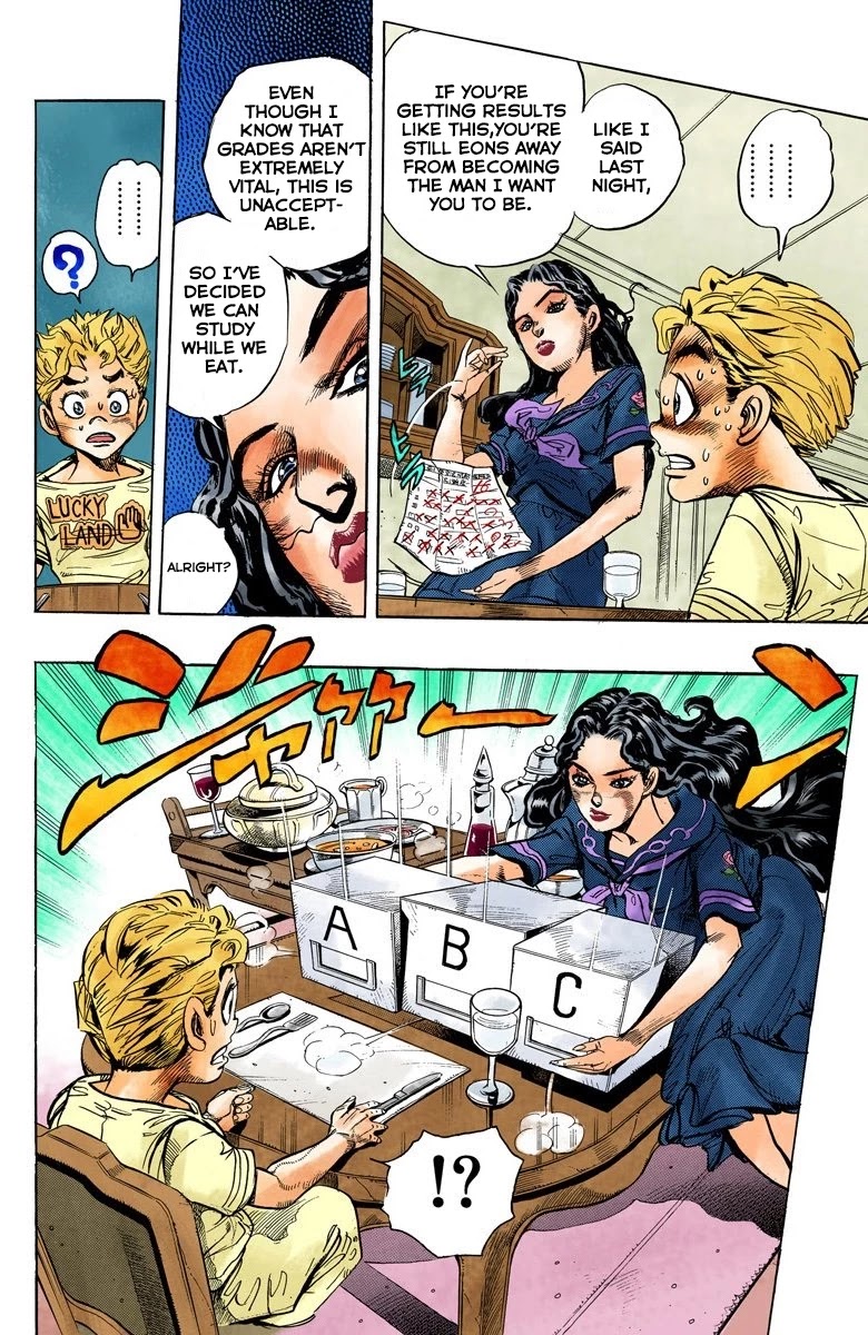 JoJo's Bizarre Adventure Part 4 - Diamond is Unbreakable (Official Colored) chapter 32 page 7