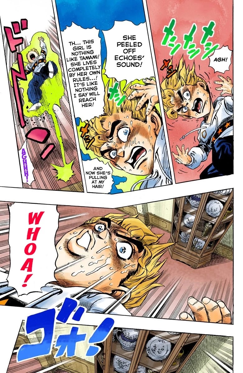 JoJo's Bizarre Adventure Part 4 - Diamond is Unbreakable (Official Colored) chapter 34 page 12