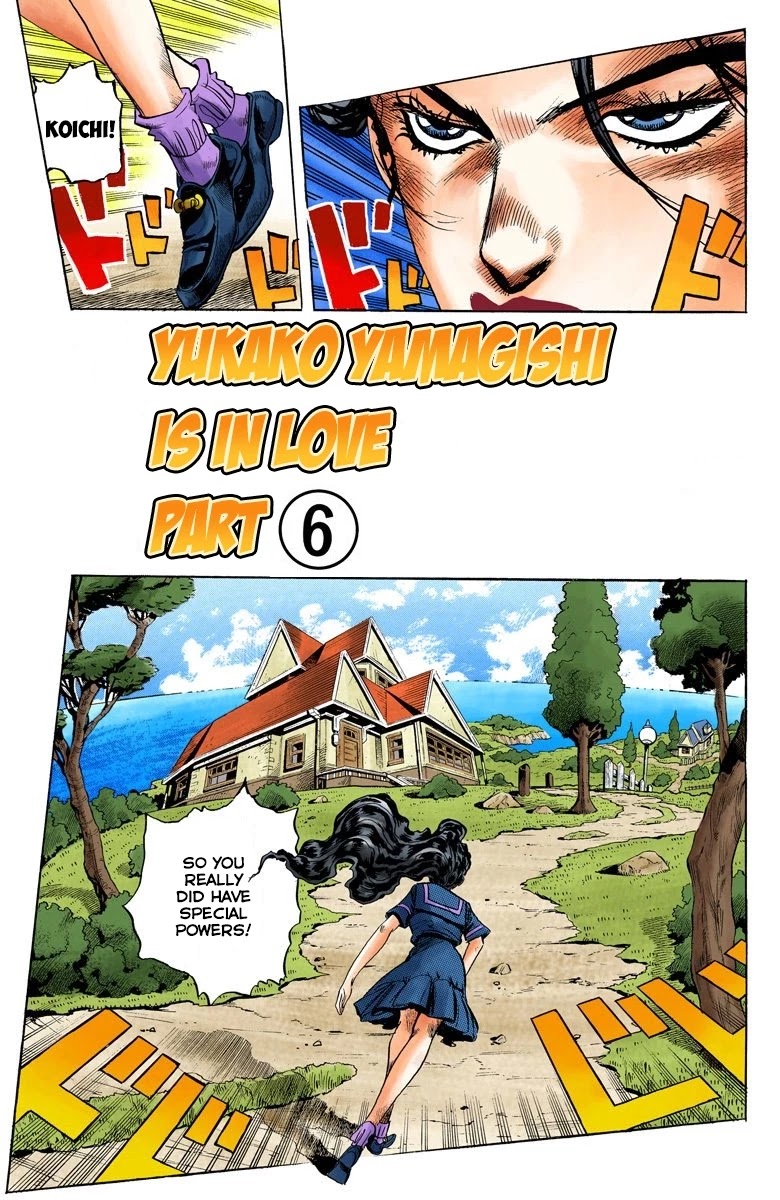 JoJo's Bizarre Adventure Part 4 - Diamond is Unbreakable (Official Colored) chapter 34 page 2