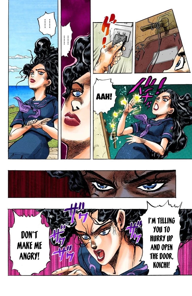 JoJo's Bizarre Adventure Part 4 - Diamond is Unbreakable (Official Colored) chapter 34 page 7