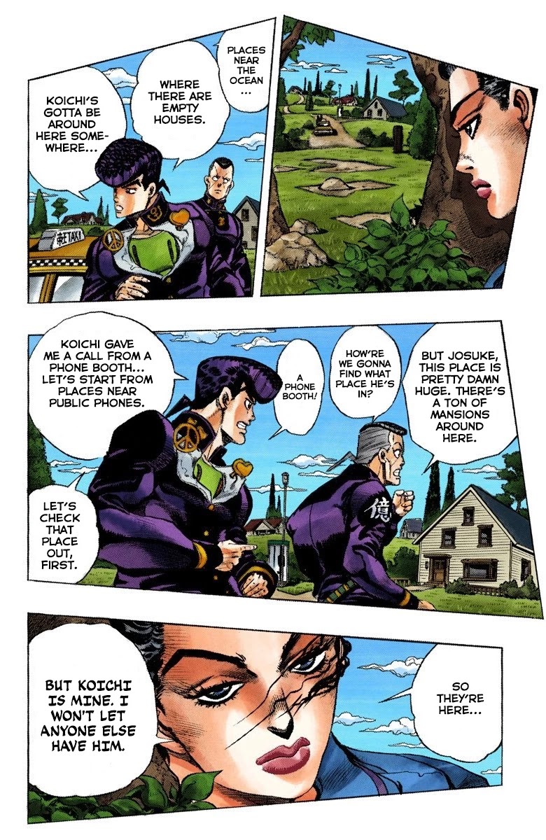 JoJo's Bizarre Adventure Part 4 - Diamond is Unbreakable (Official Colored) chapter 36 page 4