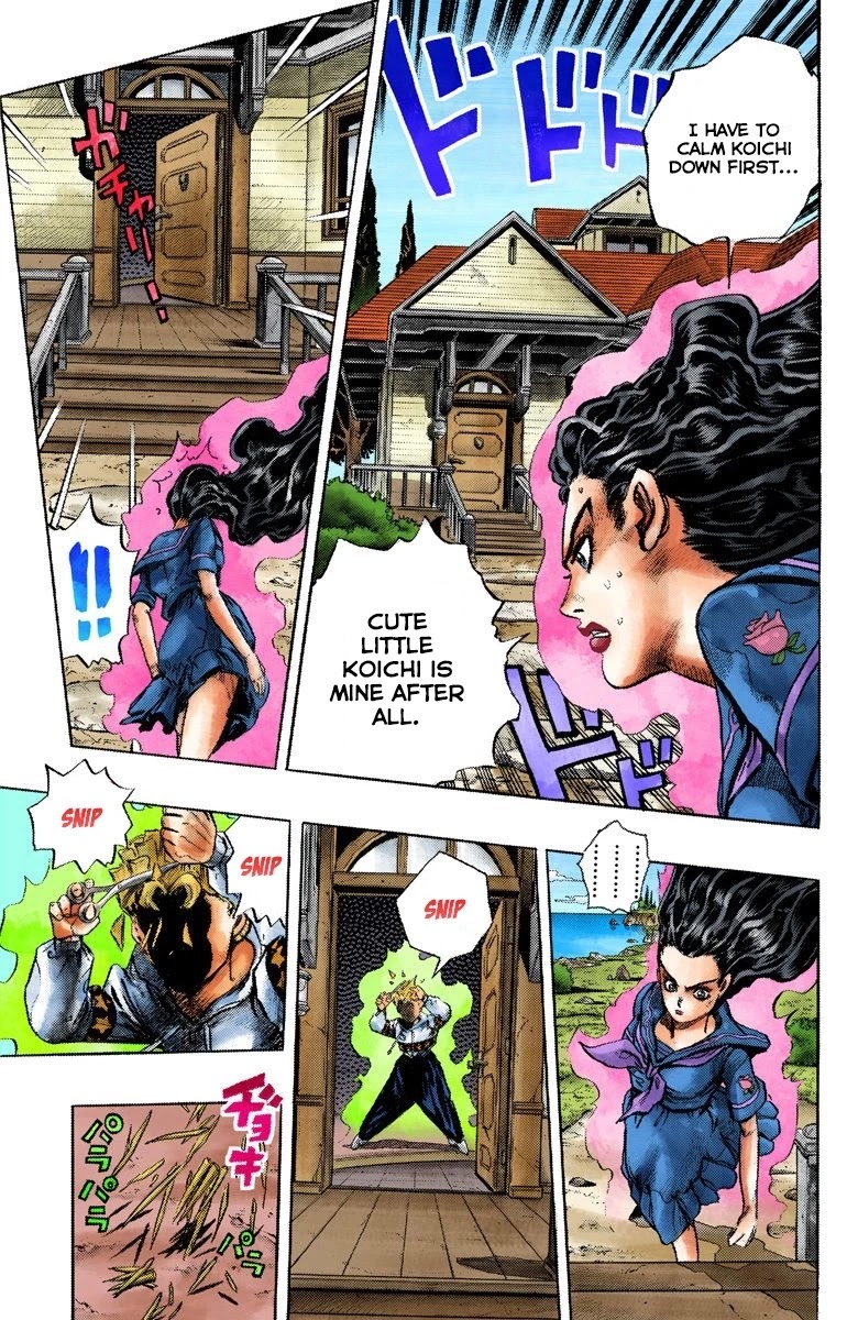 JoJo's Bizarre Adventure Part 4 - Diamond is Unbreakable (Official Colored) chapter 36 page 5