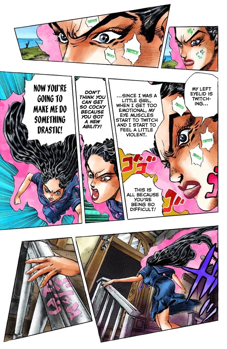 JoJo's Bizarre Adventure Part 4 - Diamond is Unbreakable (Official Colored) chapter 36 page 7