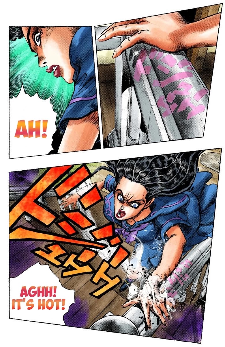 JoJo's Bizarre Adventure Part 4 - Diamond is Unbreakable (Official Colored) chapter 36 page 8