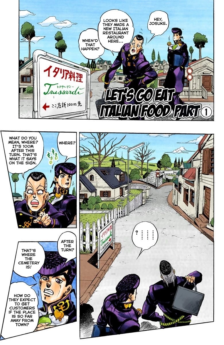 JoJo's Bizarre Adventure Part 4 - Diamond is Unbreakable (Official Colored) chapter 38 page 3