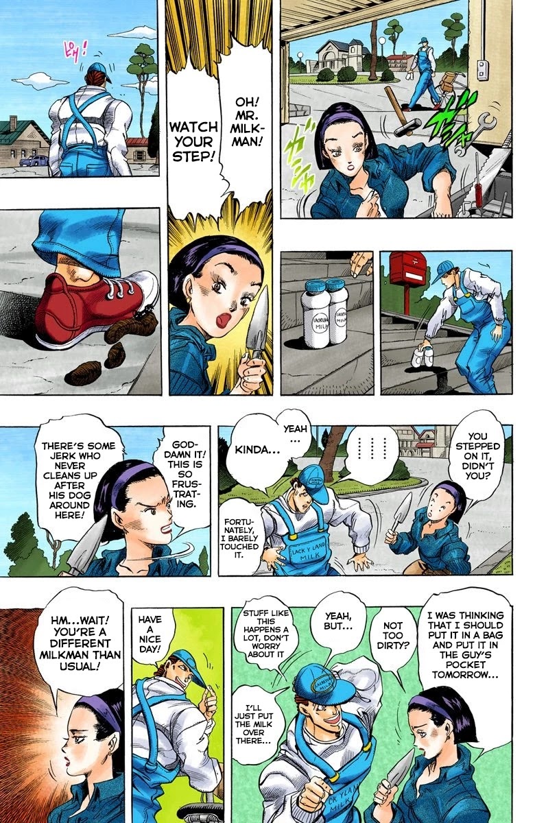 JoJo's Bizarre Adventure Part 4 - Diamond is Unbreakable (Official Colored) chapter 4 page 4