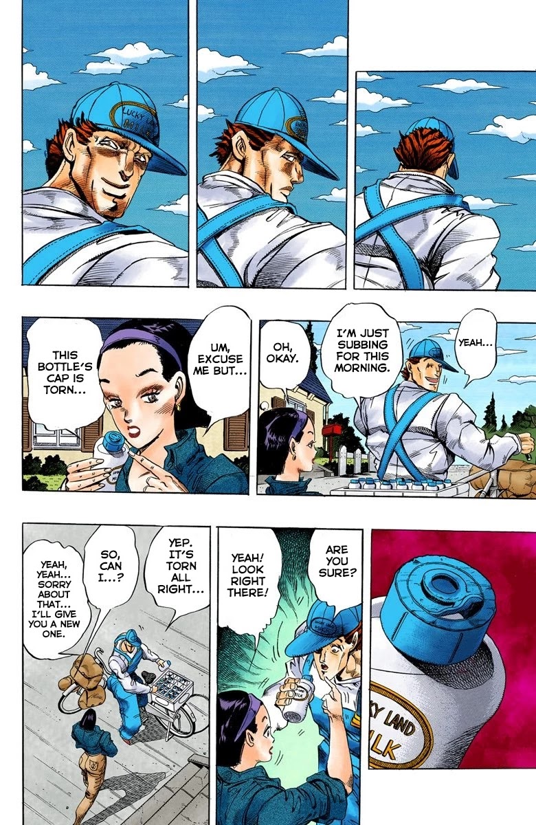 JoJo's Bizarre Adventure Part 4 - Diamond is Unbreakable (Official Colored) chapter 4 page 5