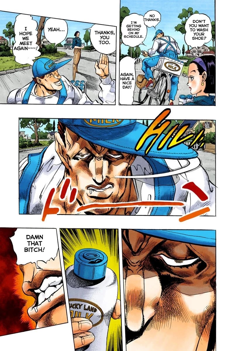 JoJo's Bizarre Adventure Part 4 - Diamond is Unbreakable (Official Colored) chapter 4 page 6