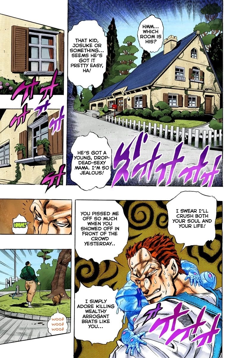 JoJo's Bizarre Adventure Part 4 - Diamond is Unbreakable (Official Colored) chapter 4 page 8