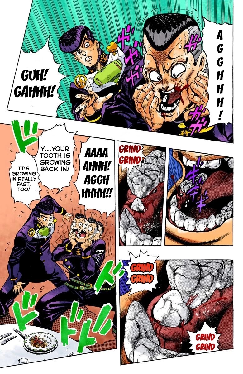 JoJo's Bizarre Adventure Part 4 - Diamond is Unbreakable (Official Colored) chapter 40 page 14