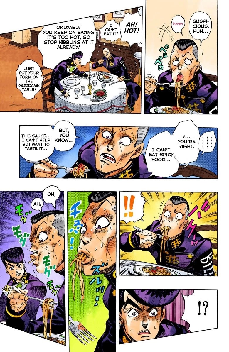 JoJo's Bizarre Adventure Part 4 - Diamond is Unbreakable (Official Colored) chapter 40 page 8