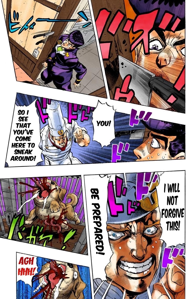 JoJo's Bizarre Adventure Part 4 - Diamond is Unbreakable (Official Colored) chapter 41 page 8