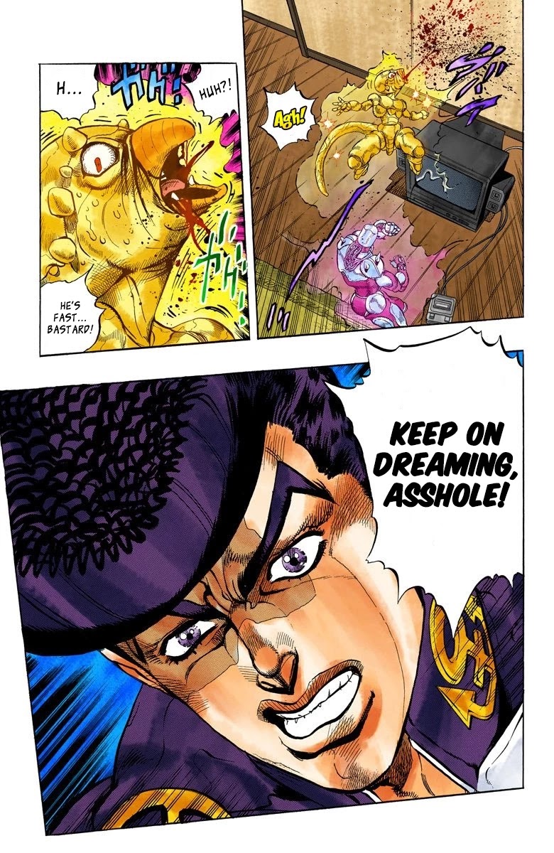 JoJo's Bizarre Adventure Part 4 - Diamond is Unbreakable (Official Colored) chapter 42 page 11