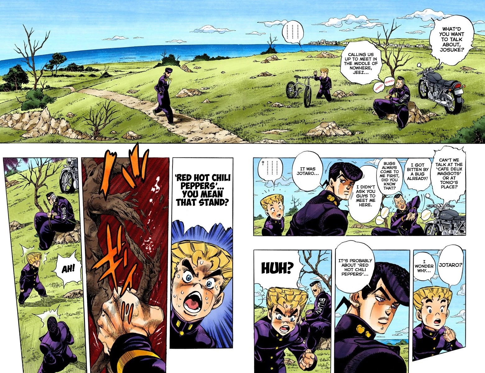 JoJo's Bizarre Adventure Part 4 - Diamond is Unbreakable (Official Colored) chapter 43 page 3