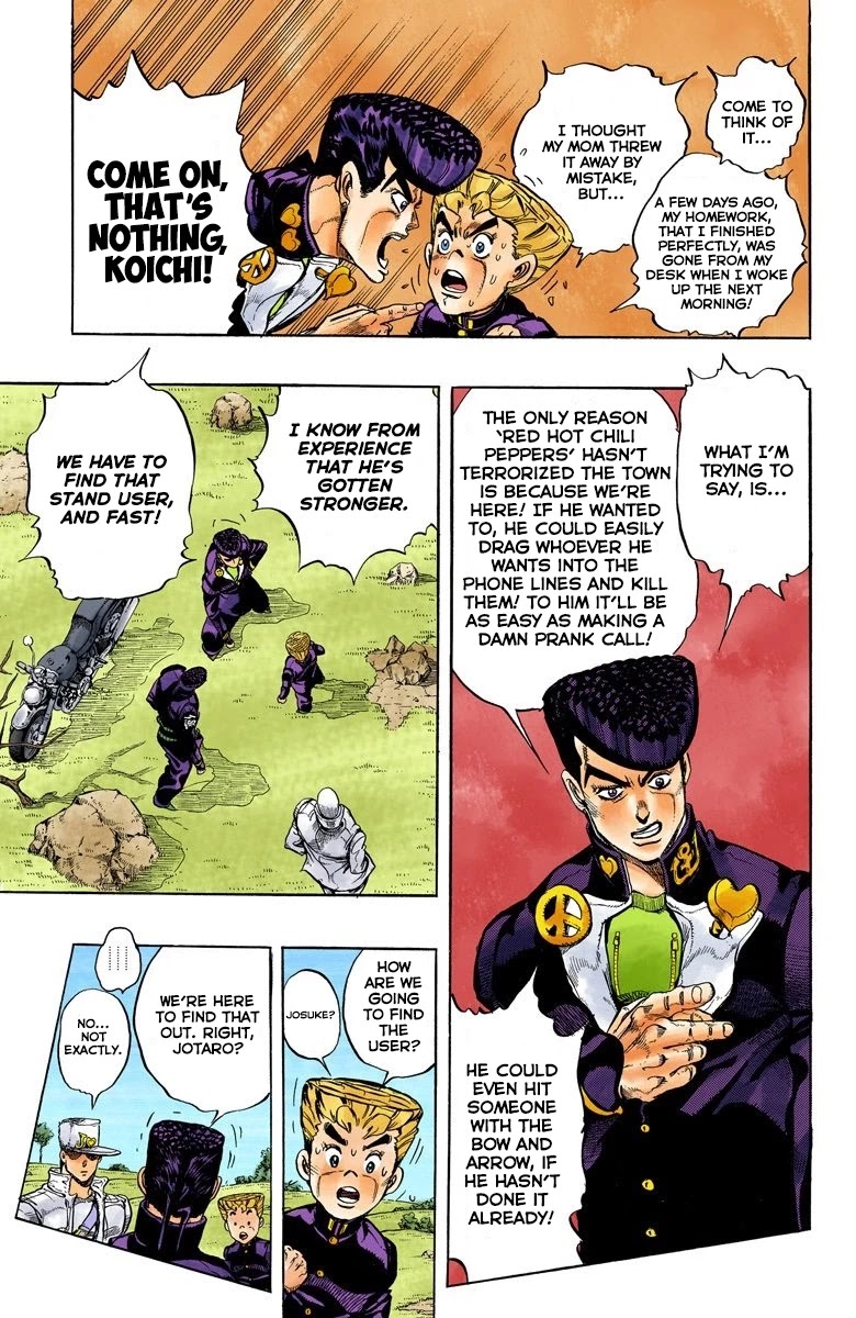 JoJo's Bizarre Adventure Part 4 - Diamond is Unbreakable (Official Colored) chapter 43 page 7