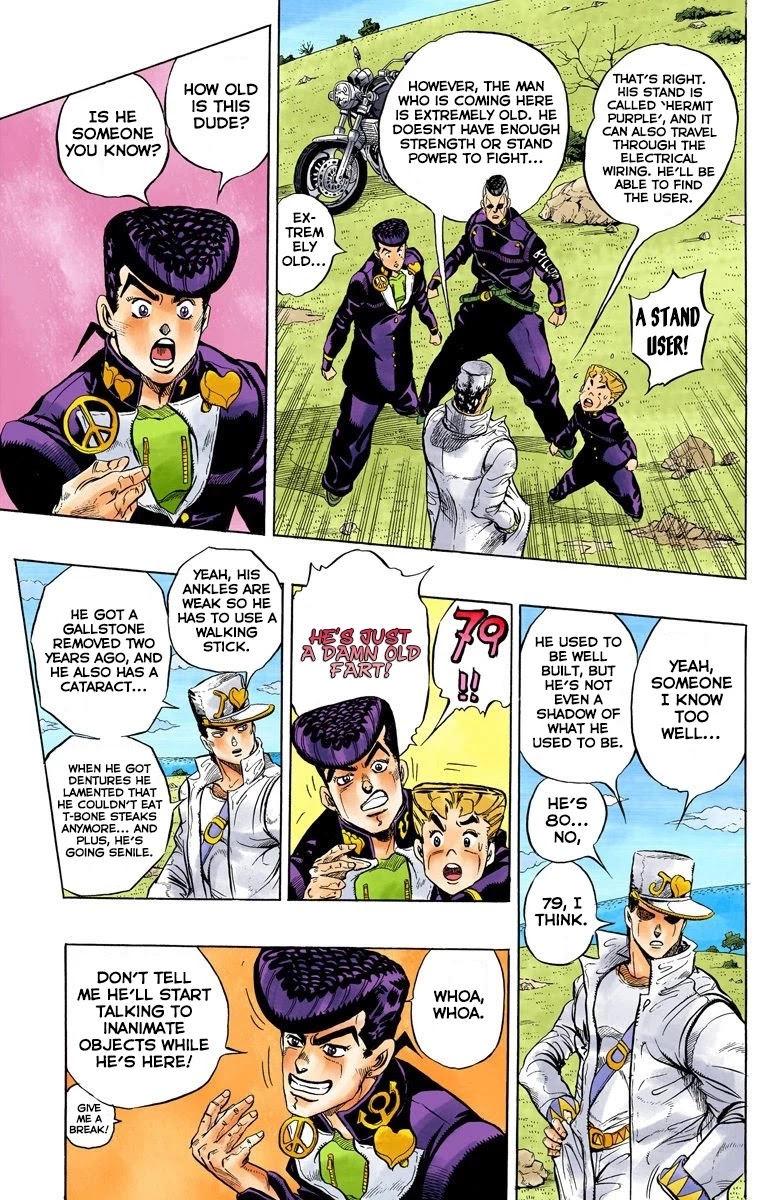 JoJo's Bizarre Adventure Part 4 - Diamond is Unbreakable (Official Colored) chapter 43 page 9