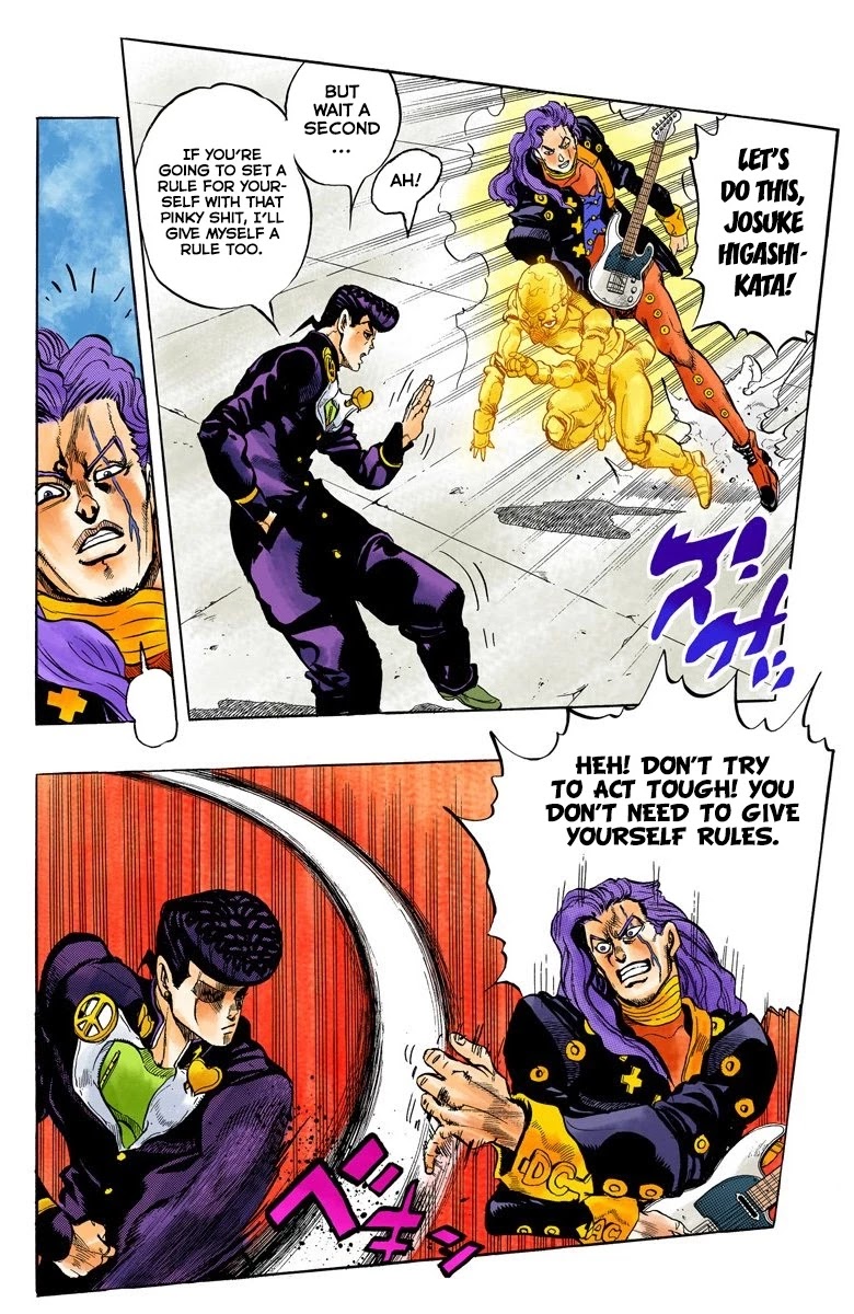 JoJo's Bizarre Adventure Part 4 - Diamond is Unbreakable (Official Colored) chapter 46 page 17