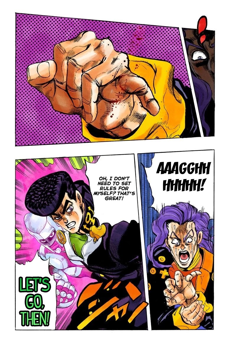 JoJo's Bizarre Adventure Part 4 - Diamond is Unbreakable (Official Colored) chapter 46 page 18