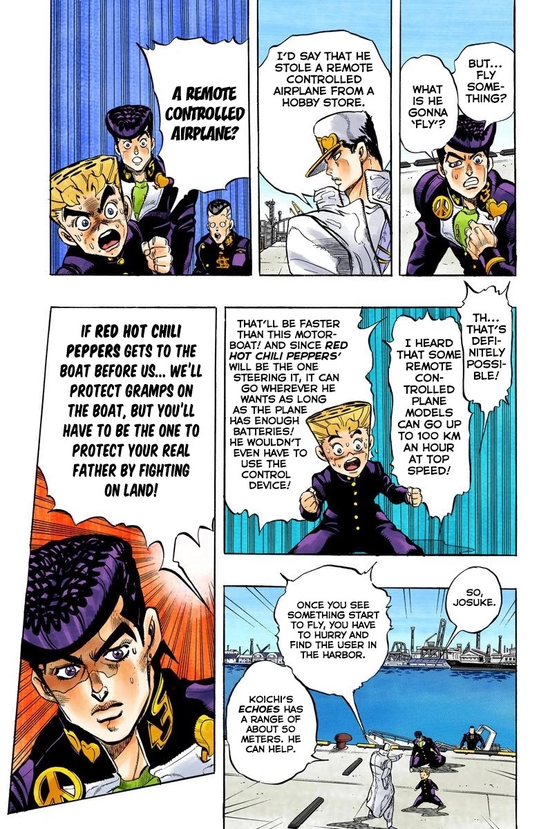 JoJo's Bizarre Adventure Part 4 - Diamond is Unbreakable (Official Colored) chapter 46 page 6